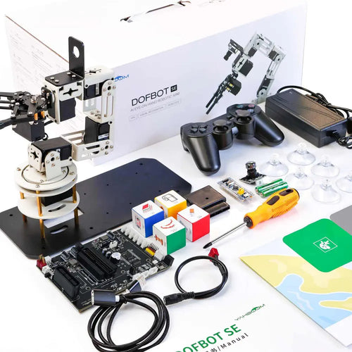 DOFBOT SE AI Vision Robotic Arm with ROS2 Python Programming (Virtual Machine Version)