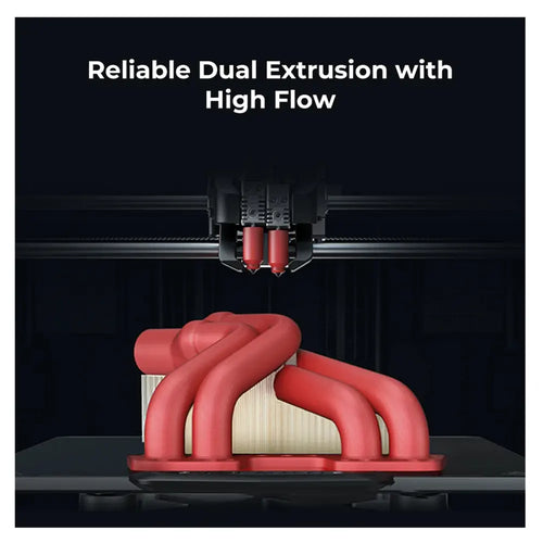 Creality3D Sermoon D3 Pro 3D Printer - Reliable Dual Extrusion with High Flow, 300 mm/s Speed Printing, Flexible Build Plate, Touch Screen, Max Build Volume 290x220x300mm