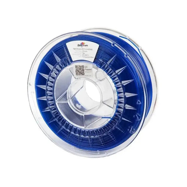 Spectrum Transparent Blue - 1.75mm PET-G HT100 Filament - 1 kg