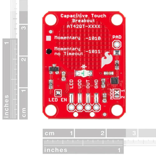 Capacitive Touch Sensor Breakout Board - AT42QT1011