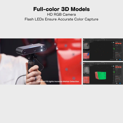 Revopoint POP 3 The Handheld 3D Scanner with Color Scans Advanced Edition
