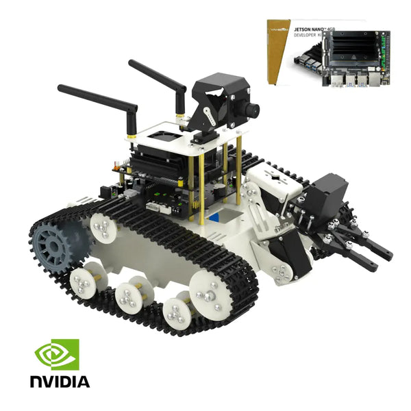 Transbot SE ROS Robot, Python Programming, HD Camera for Jetson NANO (w/ Board)