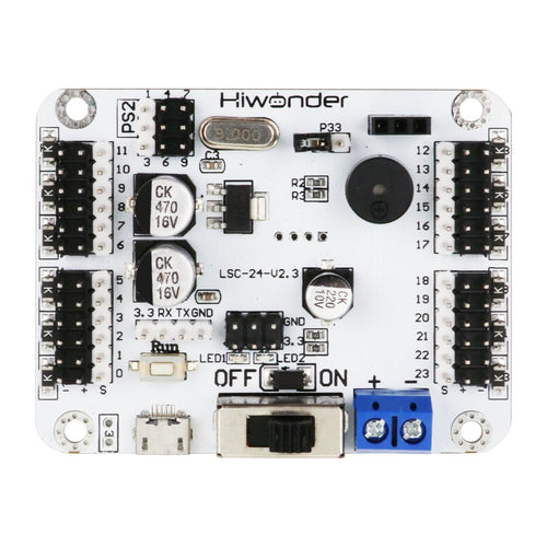 Hiwonder 24 Channel Digital Servo Controller w/ 16M Memory, Arduino Compatible