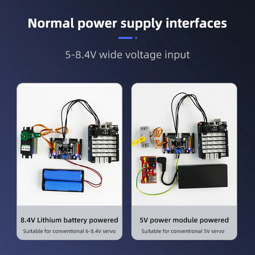 Yahboom 16 Channel PWM Servo Control Debugging Board w/ Bluetooth APP Control for Robotic Arm