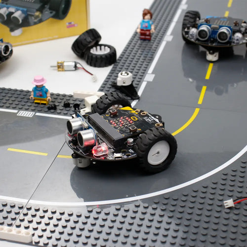 Yahboom Tiny:bit Smart Robot Car for STEM Coding Education, Powered By Micro:bit w/ Microbit Board