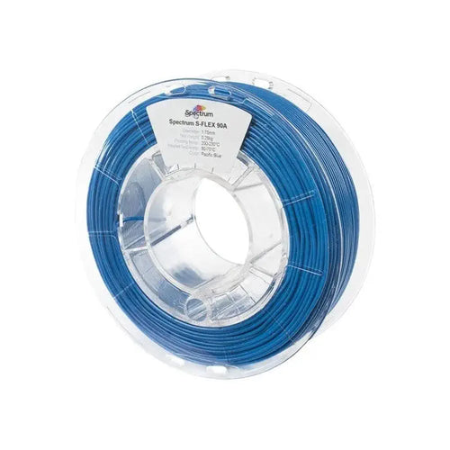 Spectrum Filaments Pacific Blue - 1.75mm S-Flex 90A Filament - 0.25 kg