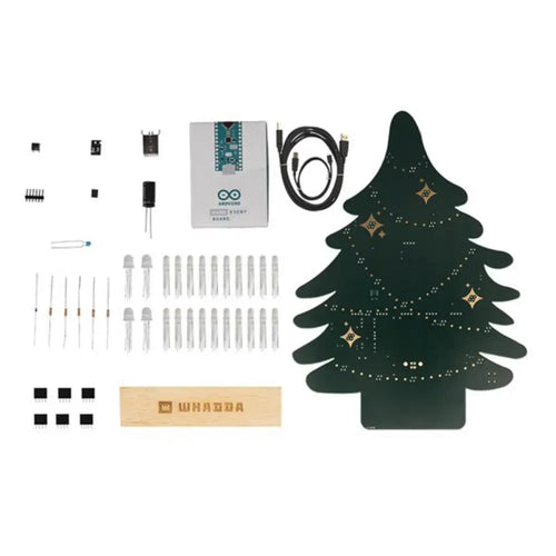 Whadda Christmas Tree XL Soldering & Programming Kit