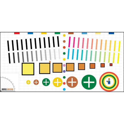 Counting & Targets Robotics Challenge Mat (FLL Size)