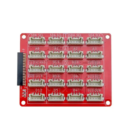 CrowPi L Base Shield w/ GPIO Interface & Onboard ADC Chip (MCP3008)