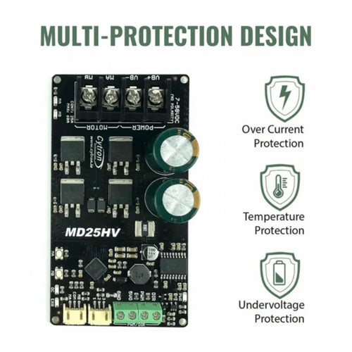 Cytron 25A 7-58V Single Brushed DC Motor Driver