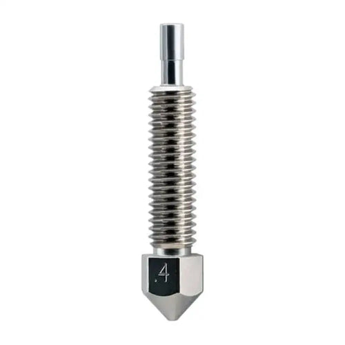 Micro Swiss Brass Plated Wear Resistant Nozzle for FlowTechT Hotend - 0.4mm