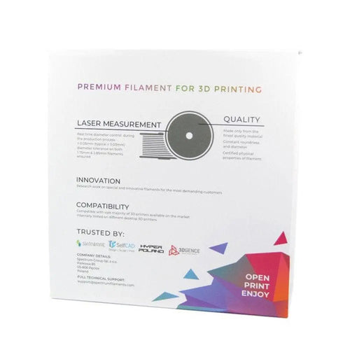 Spectrum Translucent 1.75mm PLA Premium 3D Printer Filament, 1kg Spool