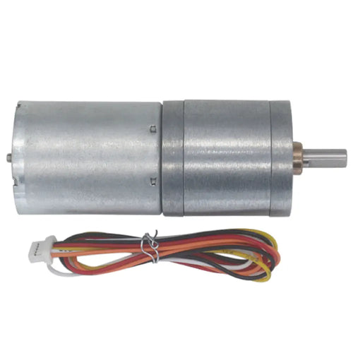 DC Gearhead Brushless Motor 25mm, 12V, 12.5 RPM