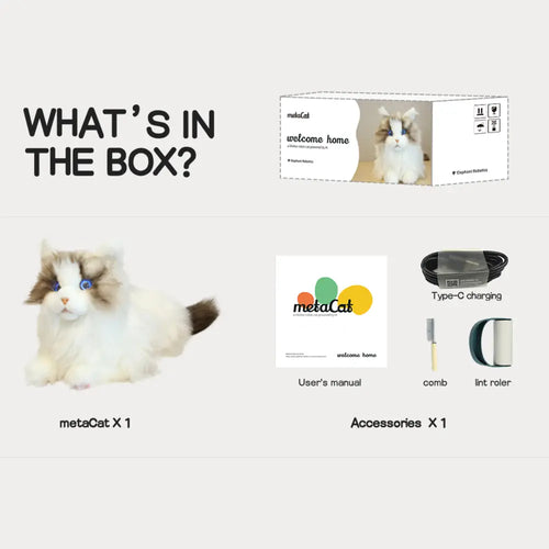 MetaCat: Gift The Purr~Fect Companion Robotic Pet Cat