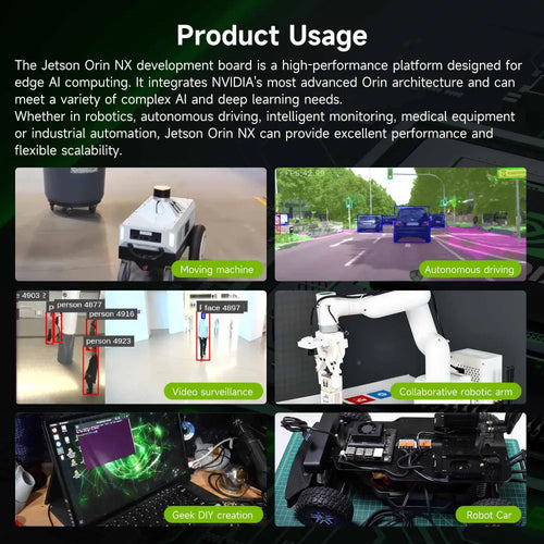 Yahboom Jetson Orin NX 16GB SUB Development Kit Based On NVIDIA Core Module For ROS AI Deep Learning(Orin NX 16GB-Superior Kit)