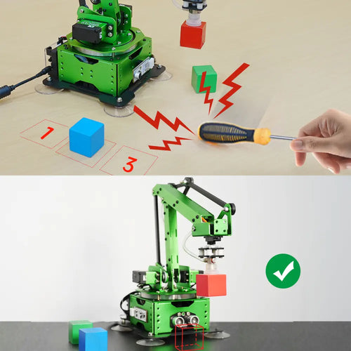 Hiwonder MaxArm Open Source Robot Arm Powered by ESP32 Support Python and Arduino Programming Inverse Kinematics Learning (Standard Kit)