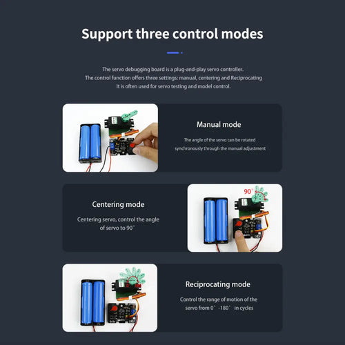 Yahboom Single Channel Dual PWM Servo Control Debugging Board for DIY Smart Robotics