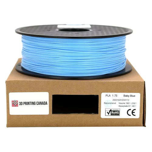 Baby Blue Standard PLA Filament 1.75mm 1kg