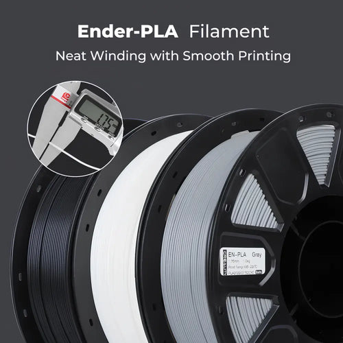 Creality Ender 1.75mm White PLA 3D Printer Filament, 1Kg