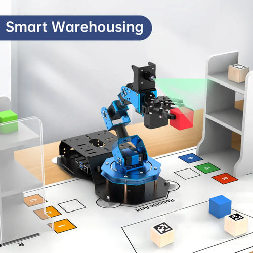 Hiwonder ArmPi FPV AI Vision Raspberry Pi ROS Robotic Arm with Python Open Source (Advanced Kit/ Without Raspberry Pi 4B)