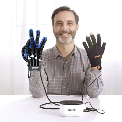 SYREBO E10 Rehabilitation Glove : Hand Finger Stroke Rehabilitation Training Robot