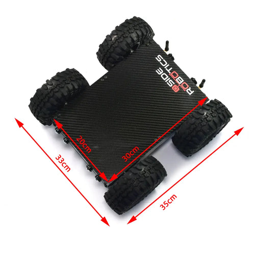 Oside Robotics 4WD Carbon Fiber Platform