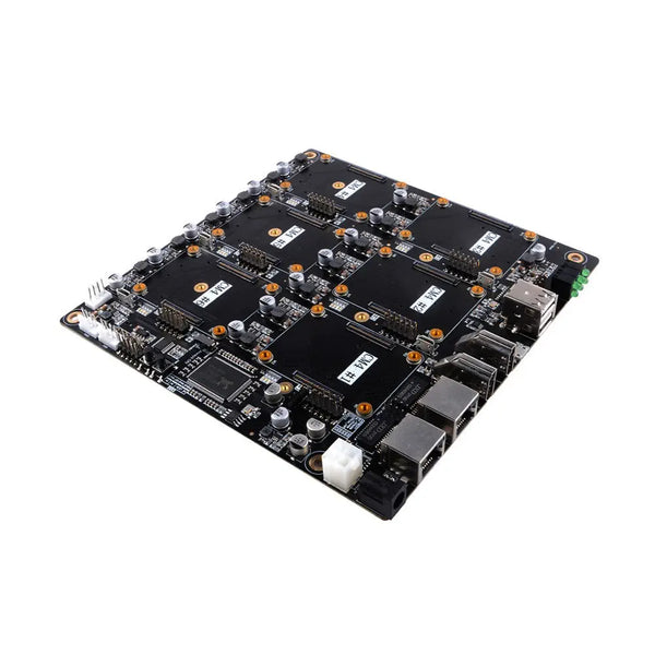 DeskPi Super6C Mini-ITX Cluster Board for Raspberry Pi CM4 6 RPi CM4 Slots (US)