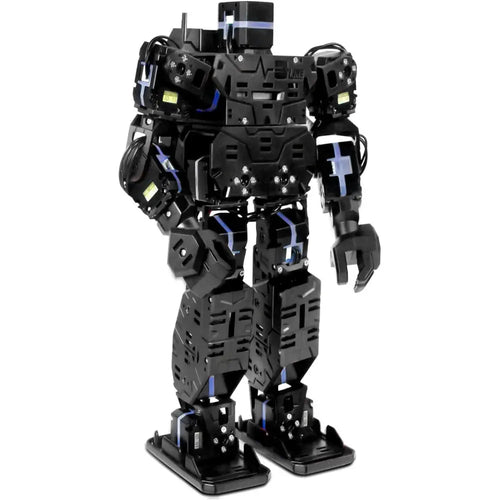 Humanoid Robot, Smart Boxing, Football, Dancing Robot, Graphical Programmable with Phone and Windows PC App, DIY Armored RC Robot with servo Lights