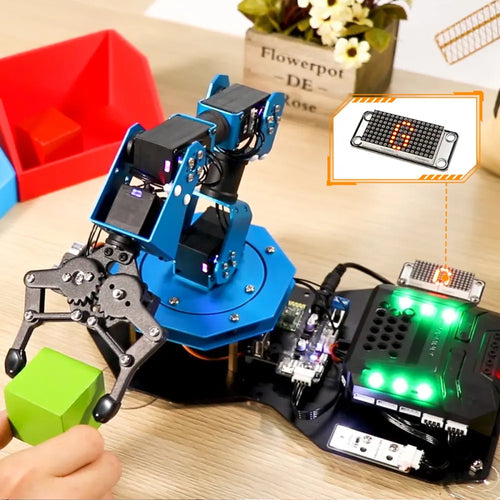 Hiwonder xArm2.0 New Intelligent Robotic Arm Support Scratch &amp; Python Programmable Robotic Kit