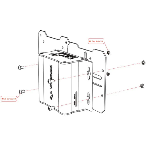 DFRobot VESA Mounting Kit for LattePanda V1 / 2 Alpha / 2 Delta / 3 Delta Cases