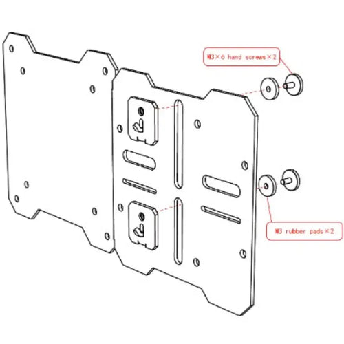 DFRobot VESA Mounting Kit for LattePanda V1 / 2 Alpha / 2 Delta / 3 Delta Cases