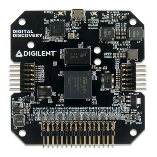 Digilent Digital Discovery: Portable USB Logic Analyzer & Pattern Generator (w/ Probes)