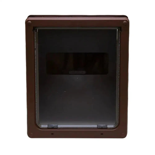 Dog Mate Large Dog Door with Liner (Brown)