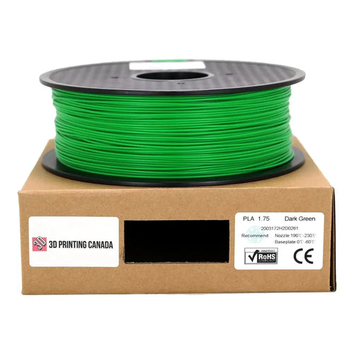 Dark Green Standard PLA Filament