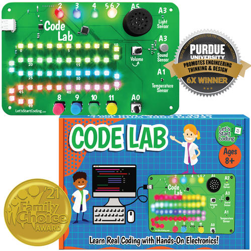Code Lab All-Inclusive Coding Kit for Kids 8+ | Premium STEM Learning Toy for Boys &amp; Girls