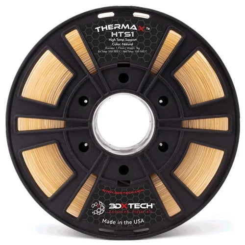 3DXTech ThermaxT HTS1 1.75mm Natural High-Temp Support Filament - 0.5 kg