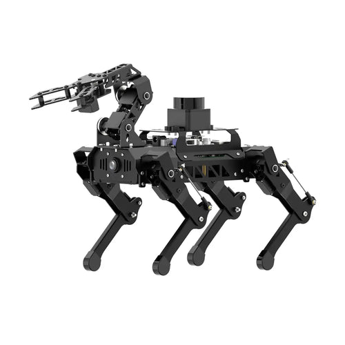 Hiwonder PuppyPi Pro Quadruped Robot with AI Vision Powered by Raspberry Pi ROS Open Source Robot Dog (Ultimate kit with Raspberry Pi 4B 8GB)