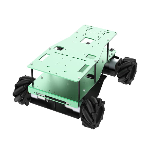 Yahboom Aluminum Alloy ROS Robot Car Chassis Pendulum Suspension - Large (EN Manual)