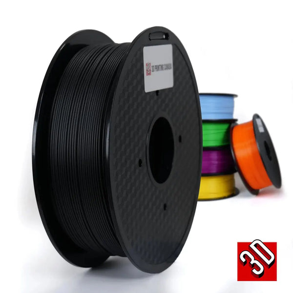 3D Printing Canada Carbon Fiber - Standard PETG Filament - 1.75mm, 1kg