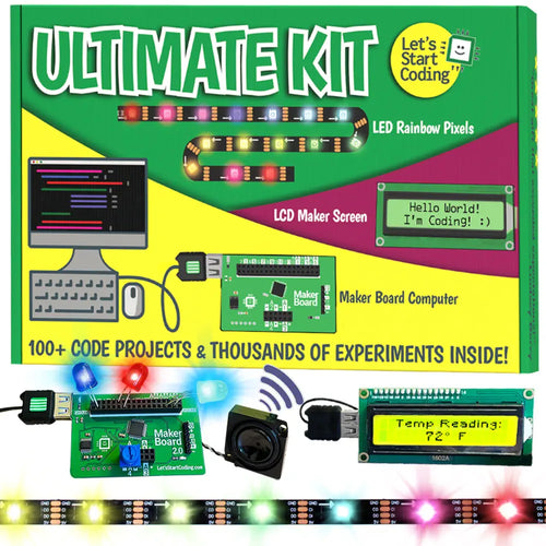 Ultimate Coding Kit for Kids Ages 8 15 - 100+ Code &amp; STEM Circuit Projects