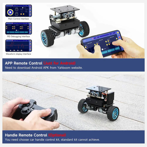 Yahboom STM32 Self-balancing Robot Car--Handle control kit