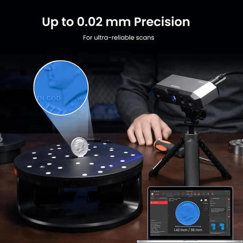 Revopoint MINI 2 3D Scanner: Blue Light Precision 0.02mm Standard Edition