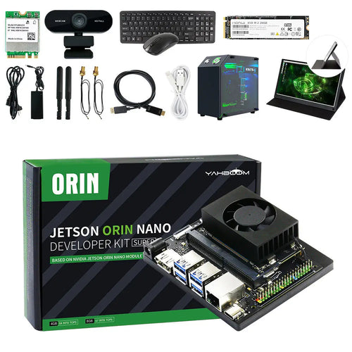 Jetson Orin NANO SUPER Developer Kit SUB with 8GB RAM Based On NVIDIA Core Module for AI Deep Learning(Ultimate Kit)