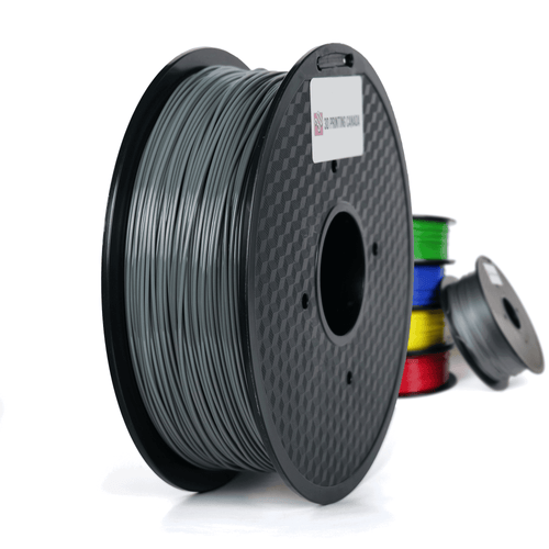 3D Printing Canada Grey - Standard PETG Filament - 1.75mm, 1kg
