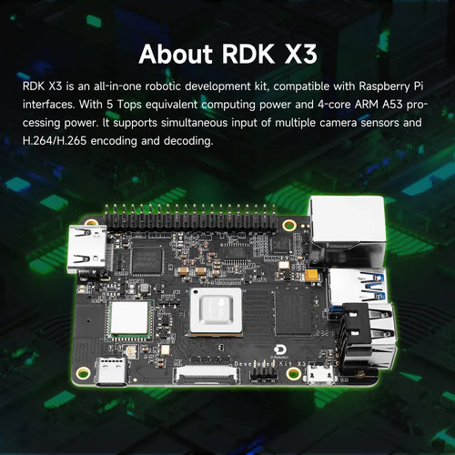 RDK X3 Robotic Development Kit-Separate 4G board