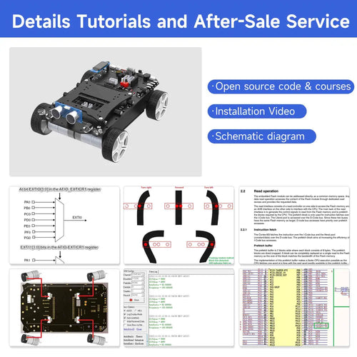 STM32 Smart Car with Multifunctional Development Board