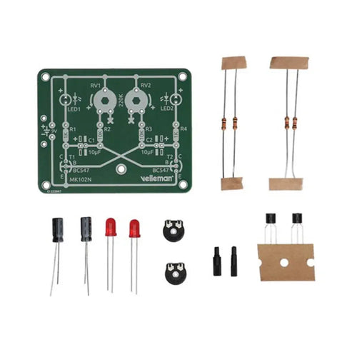 Edu Flashing LEDs Soldering Kit