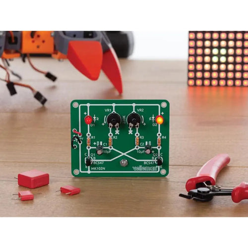 Edu Flashing LEDs Soldering Kit