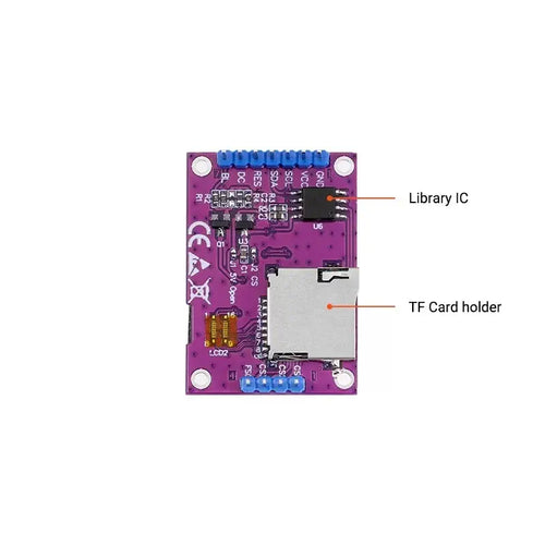 Elecrow 1.3 inch 240x240 IPS TFT LCD 7-Pin SPI ESP32/Arduino Display Module