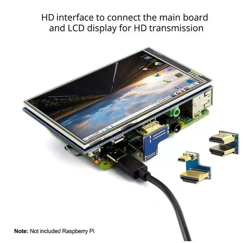 Elecrow RR040i 4-inch HD 800x480 IPS TFT Touch Screen Display for Raspberry Pi